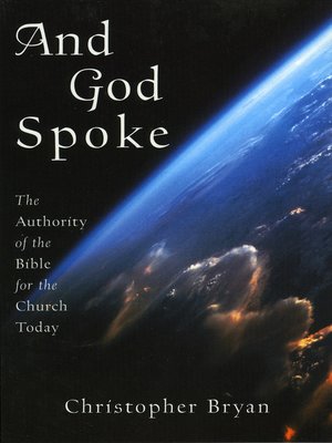 cover image of And God Spoke